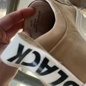 Blackstone Shoes Womens Tan Suede Blackstone Sneakers 38 75